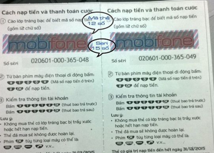 Thẻ Cào Mobi 500k Miễn Phí 1