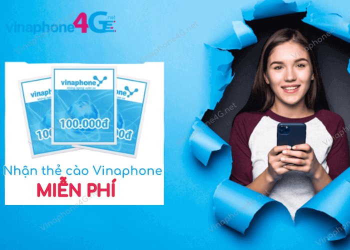 Thẻ Cào Vina Miễn Phí 50K, 100K, 200K, 500K
