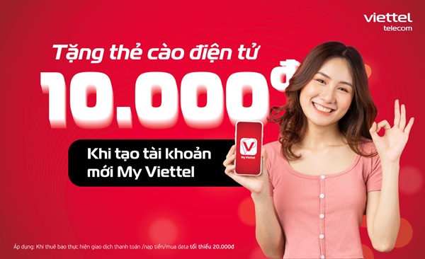 Tặng Thẻ Cào Viettel Miễn Phí 20k, 50k, 100k, 200k, 500k Free SLL